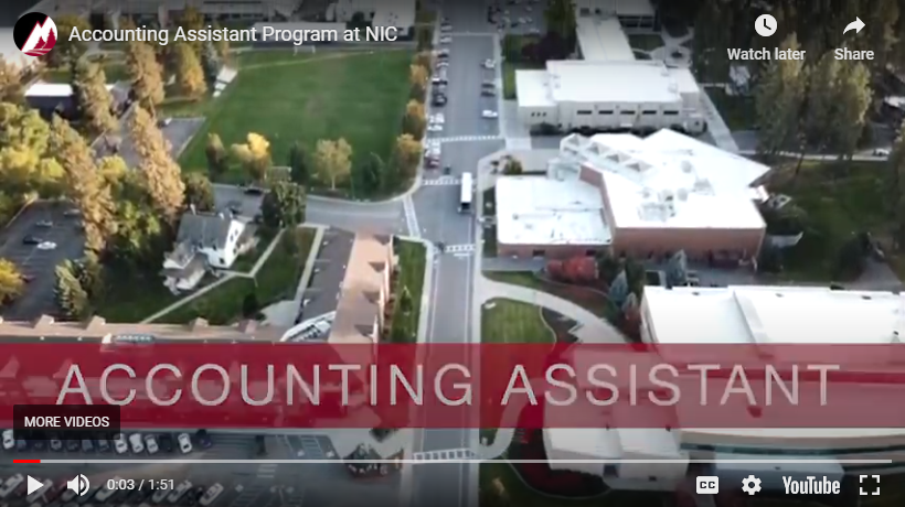 Accounting Assistant Video Screenshot